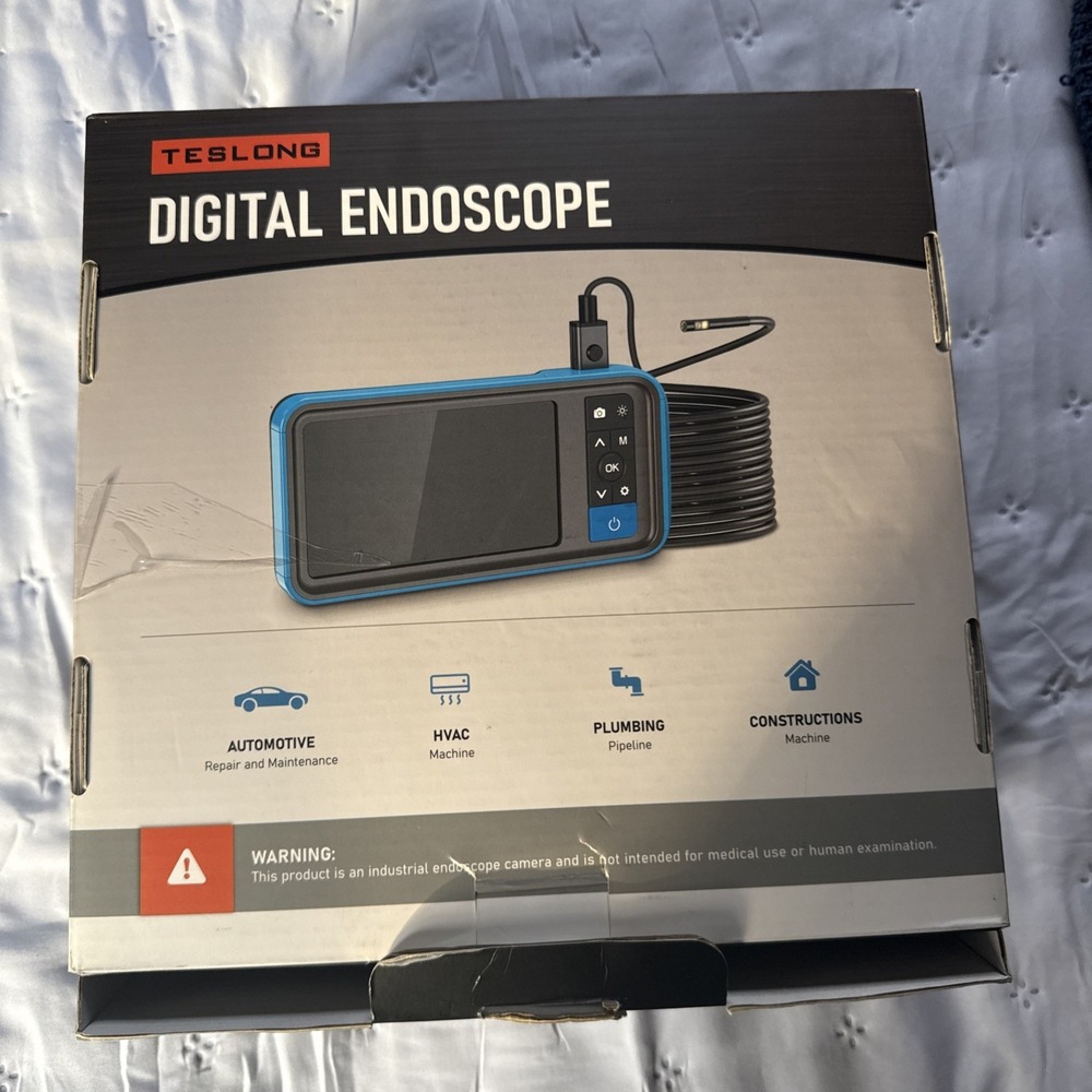 Teslong Digital Endoscope MS450-NTC Blue Industrial Inspection Camera